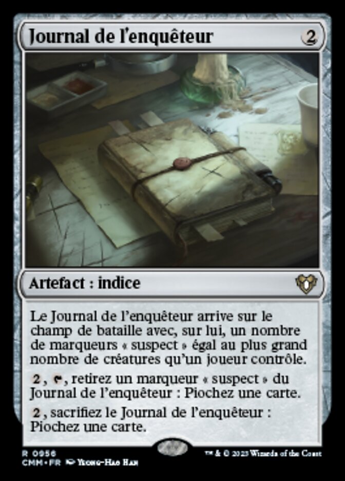 image Journal de l'enquêteur