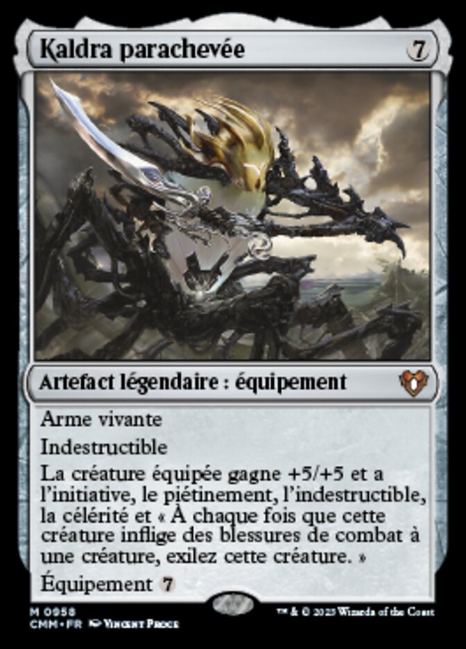 image Kaldra parachevée