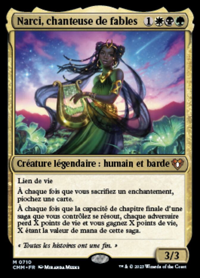 image Narci, chanteuse de fables