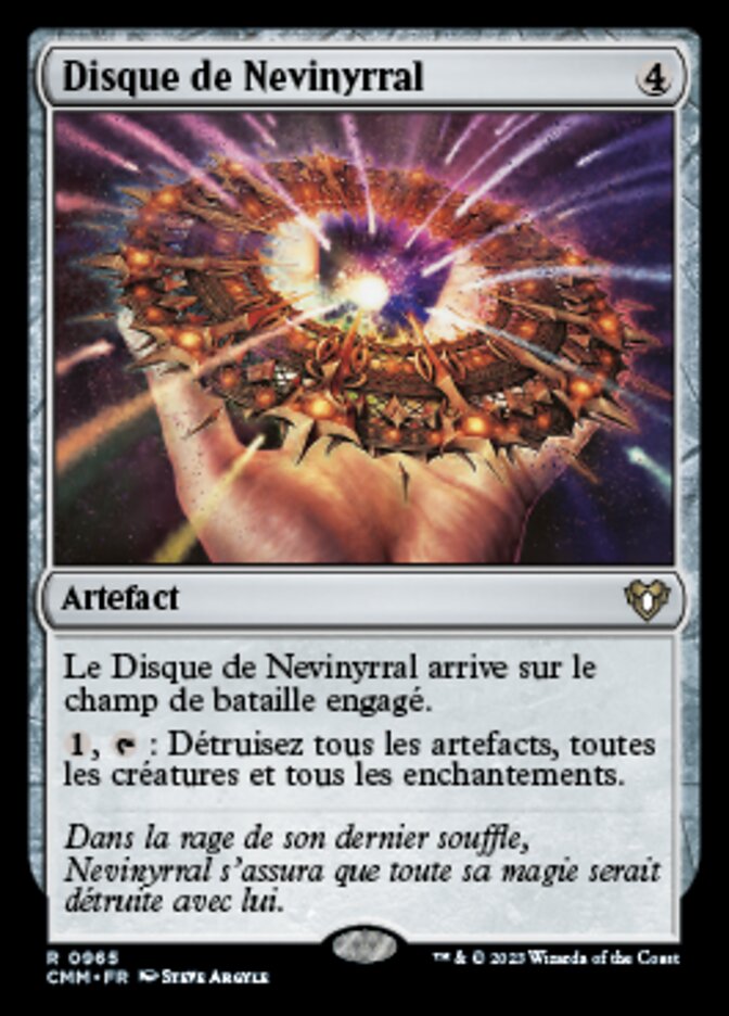 image Disque de Nevinyrral