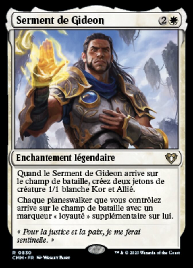 image Serment de Gideon