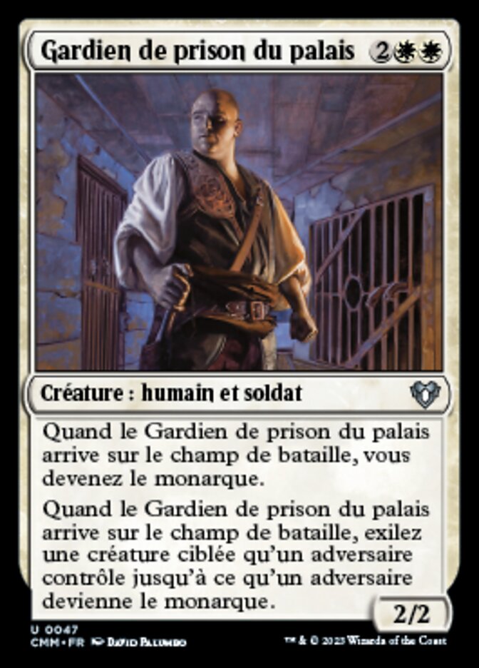 image Gardien de prison du palais