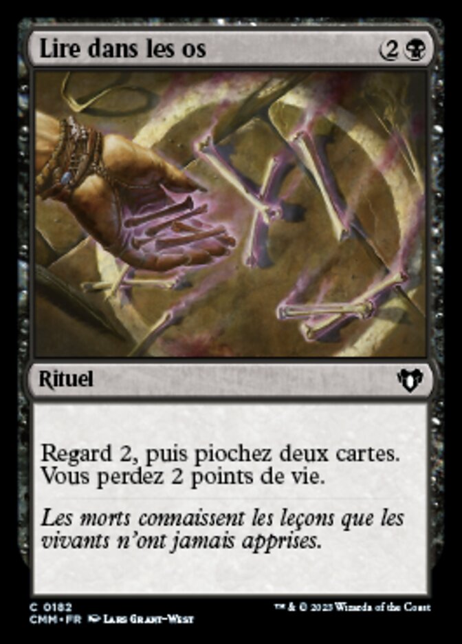 image Lire dans les os