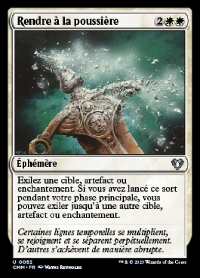 image Rendre à la poussière