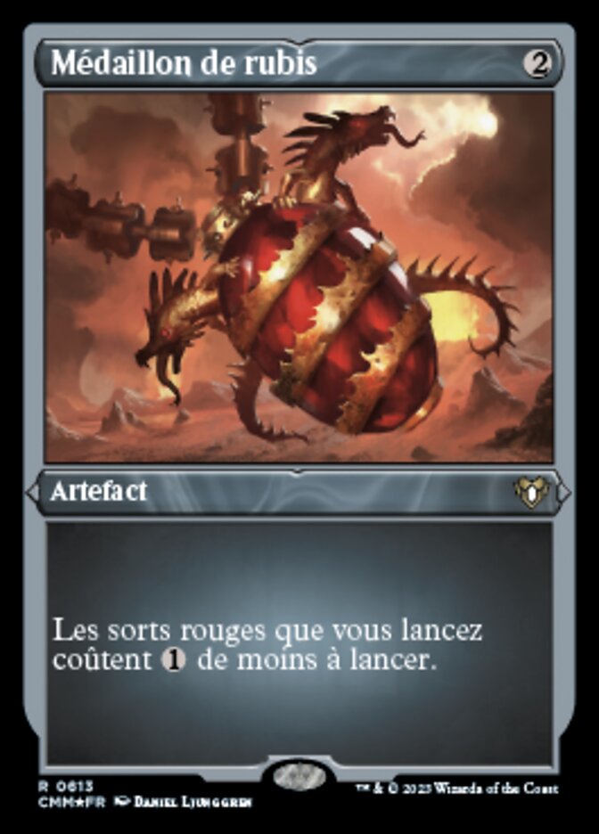 image Médaillon de rubis