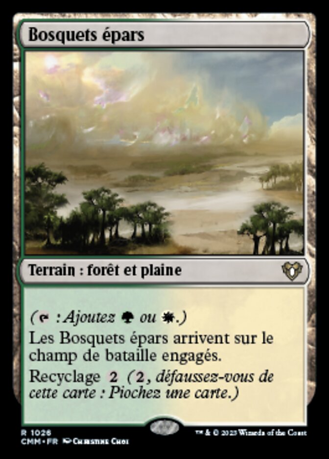 image Bosquets épars