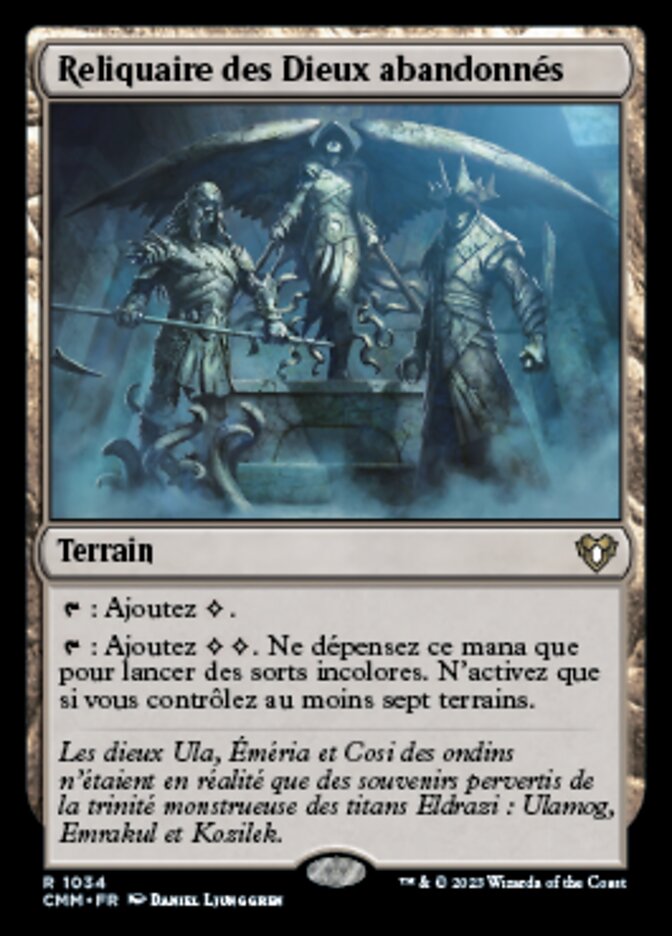 image Reliquaire des Dieux abandonnés