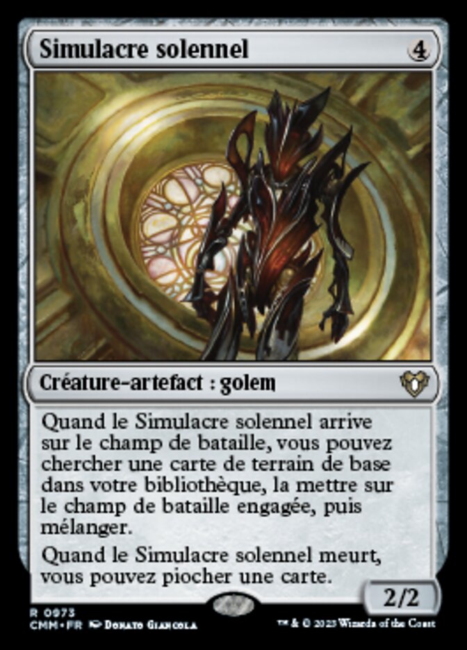 image Simulacre solennel