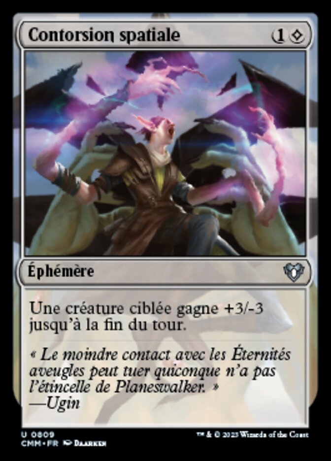 image Contorsion spatiale