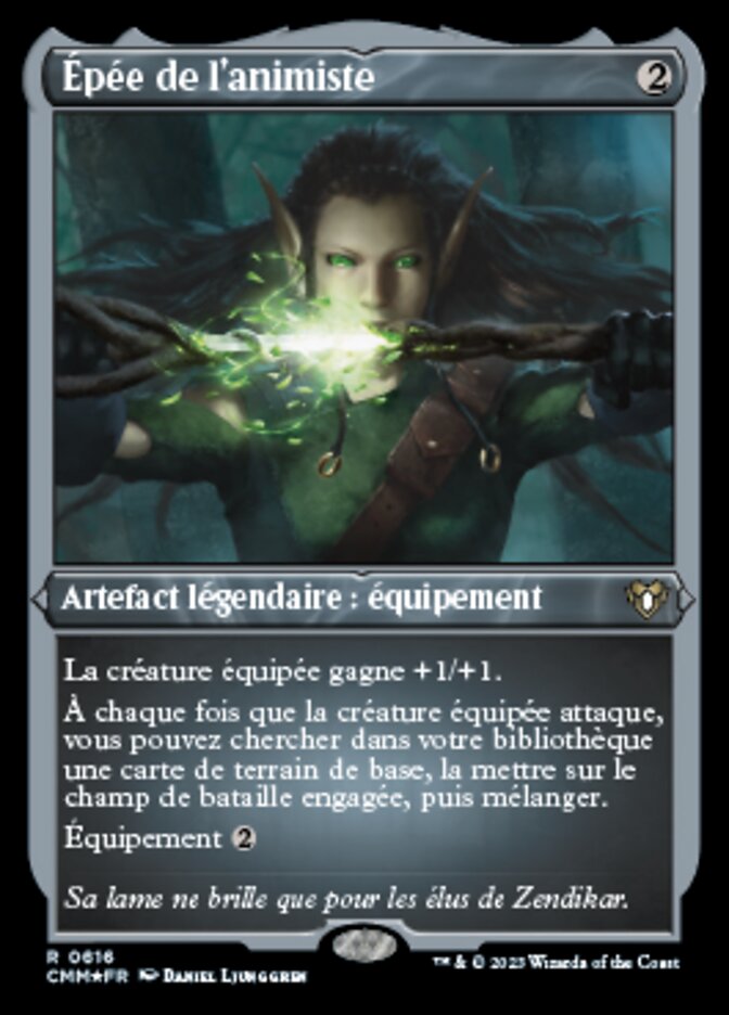 image Épée de l'animiste