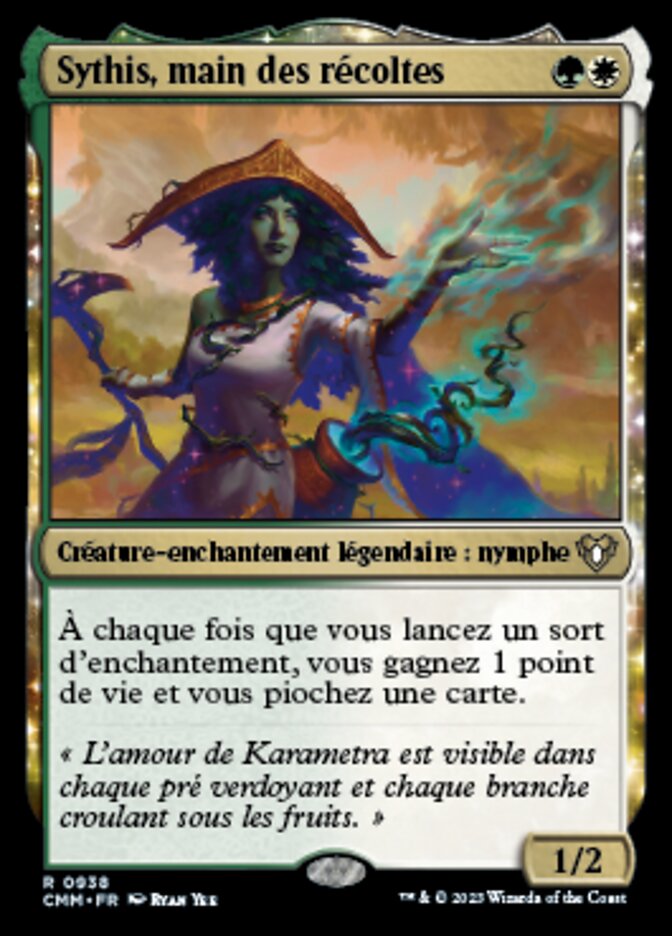 image Sythis, main des récoltes