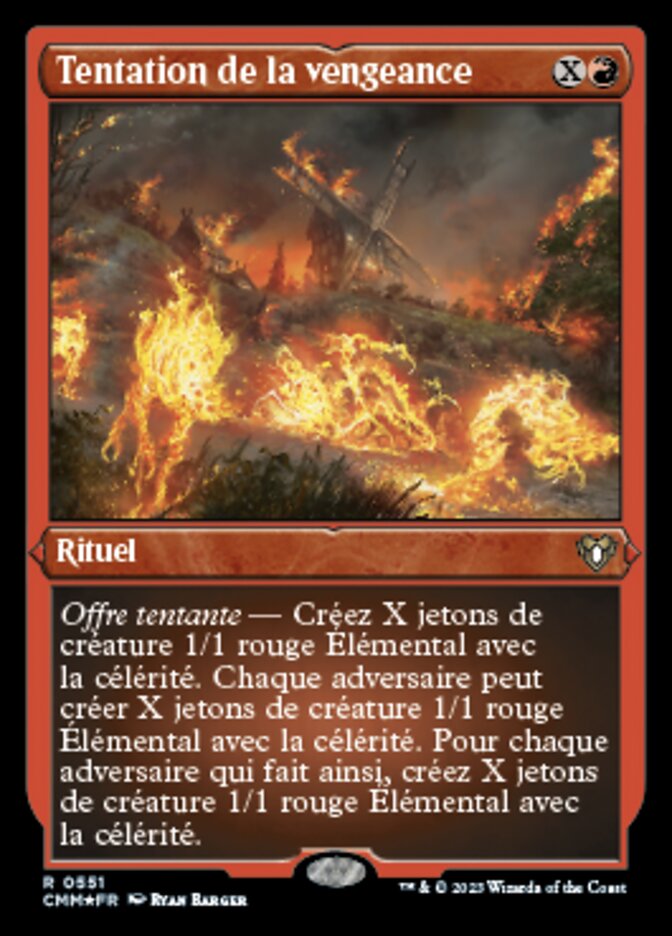 image Tentation de la vengeance