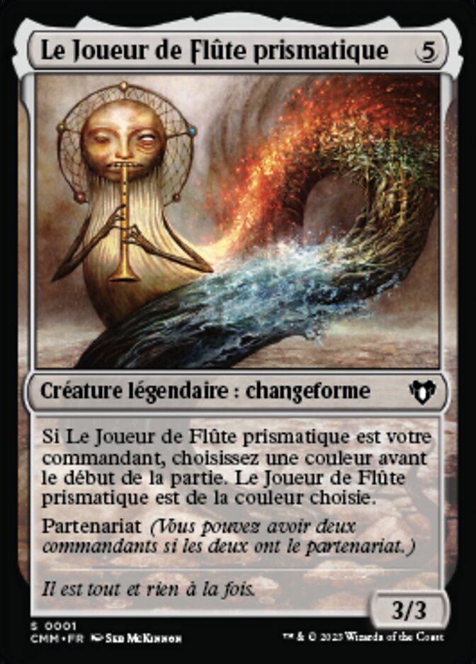 image Le Joueur de Flûte prismatique