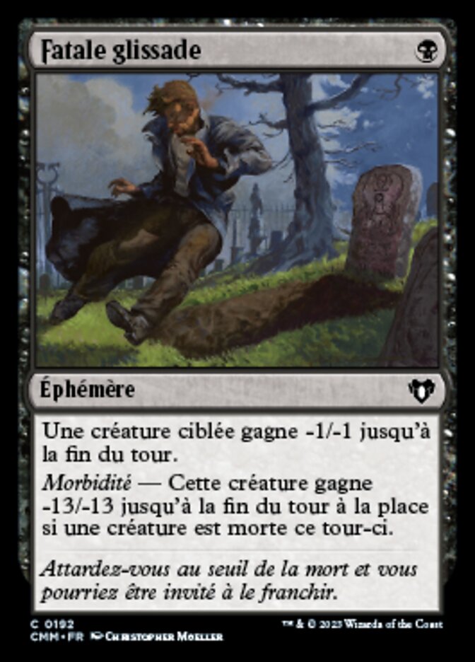 image Fatale glissade