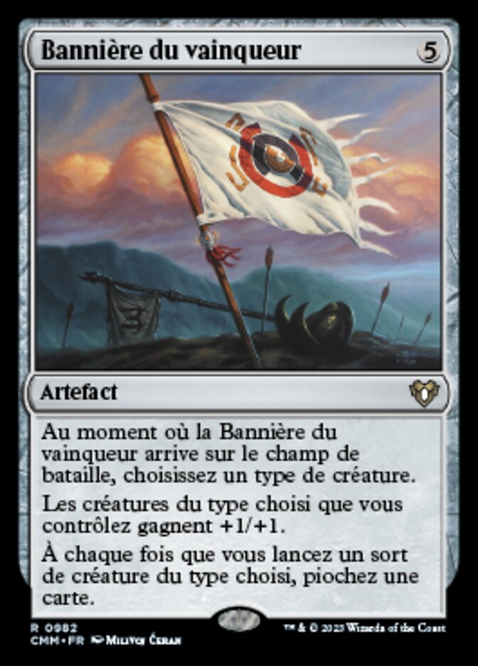 image Bannière du vainqueur