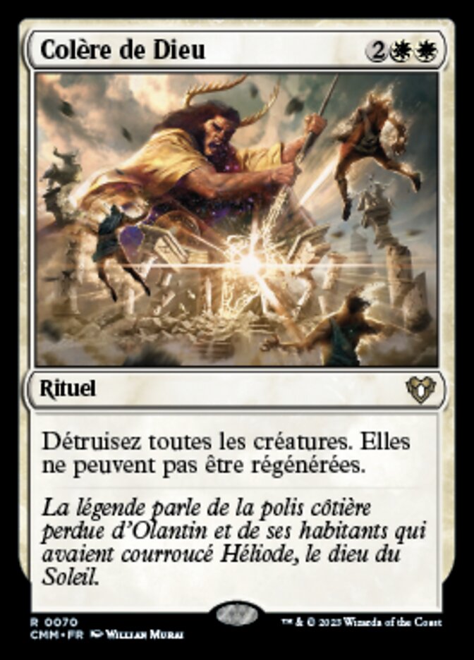 image Colère de Dieu