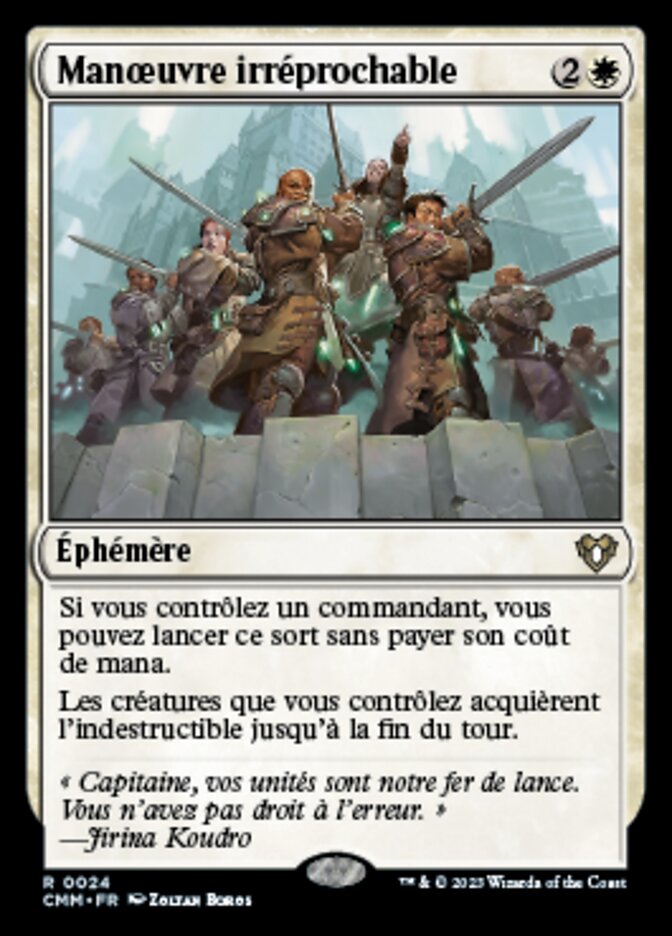 image Manœuvre irréprochable