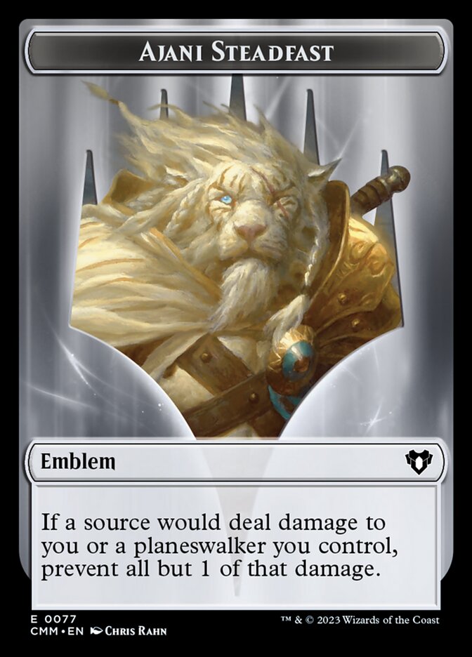 image Ajani Steadfast Emblem
