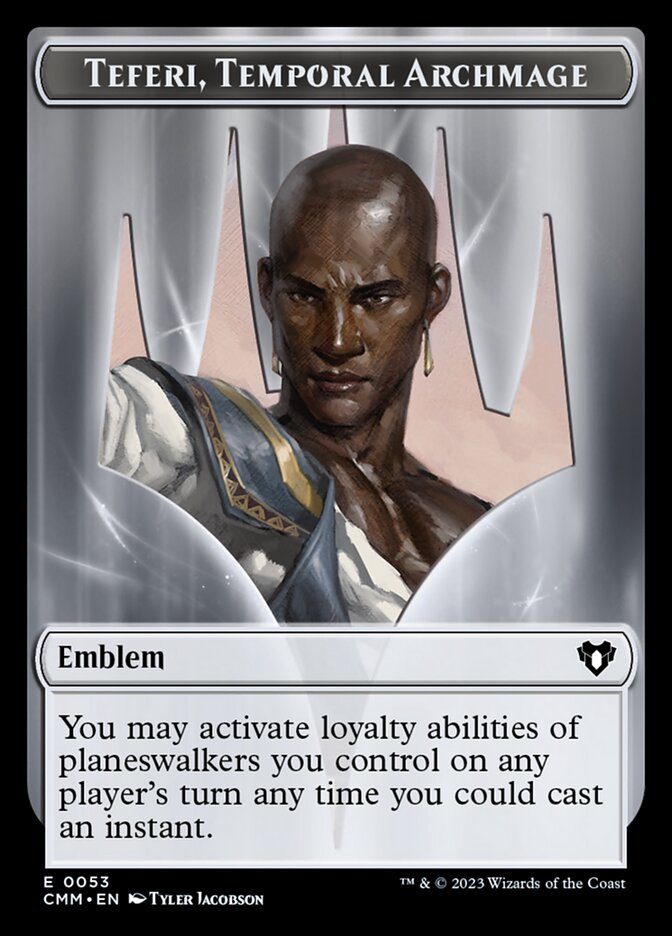 image Teferi, Temporal Archmage Emblem