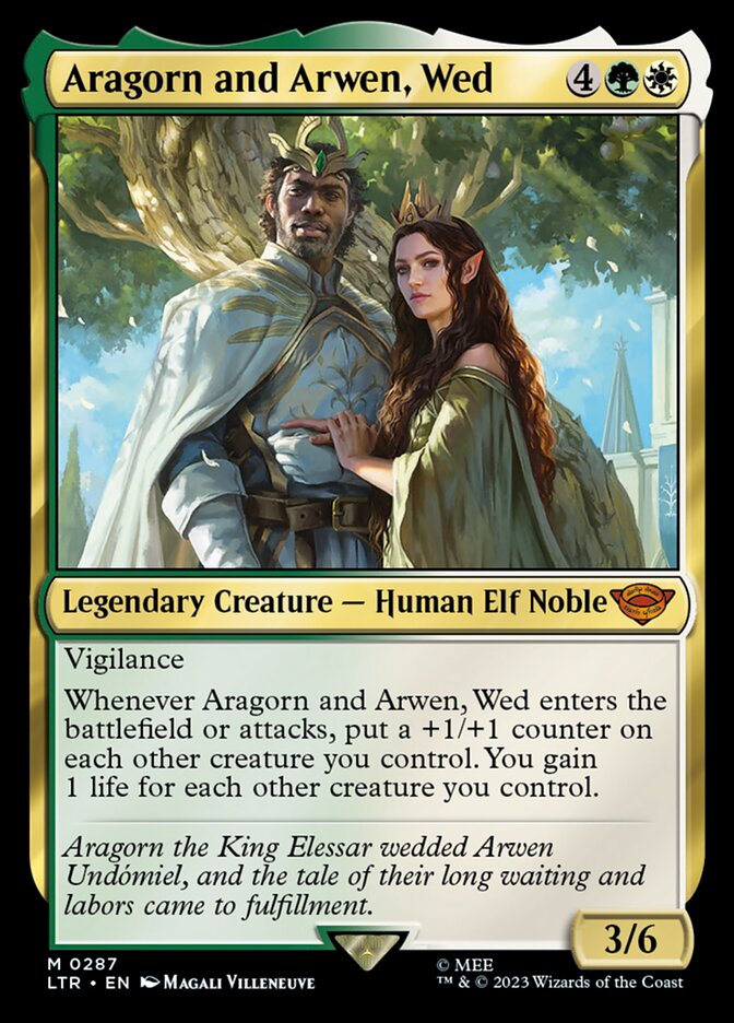 image Aragorn and Arwen, Wed