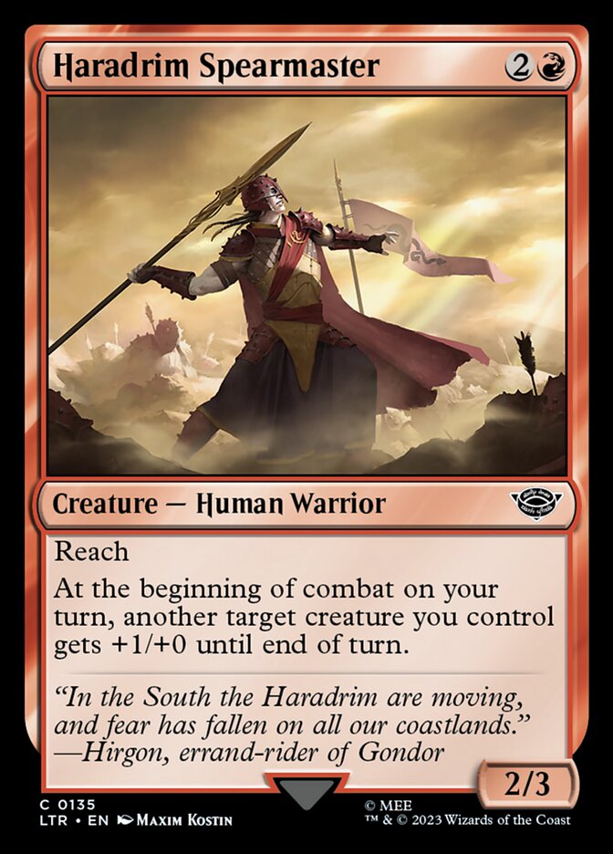 image Haradrim Spearmaster