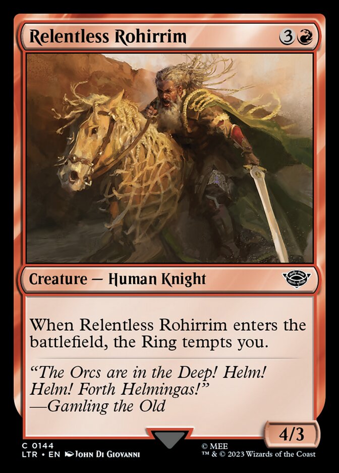 image Relentless Rohirrim