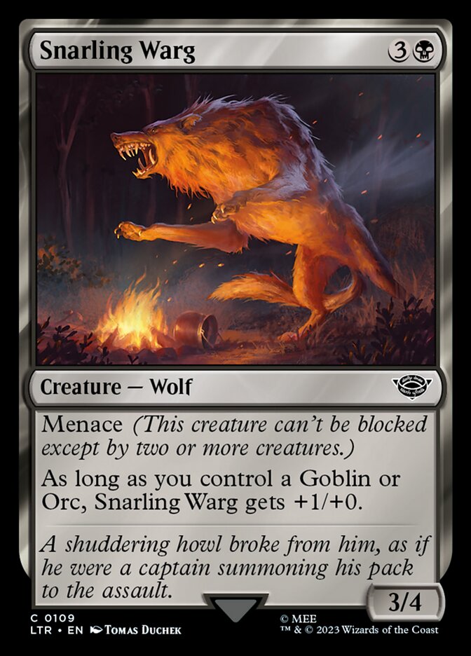image Snarling Warg