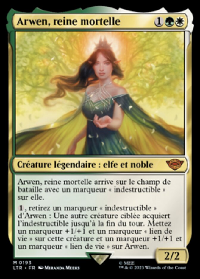 image Arwen, reine mortelle