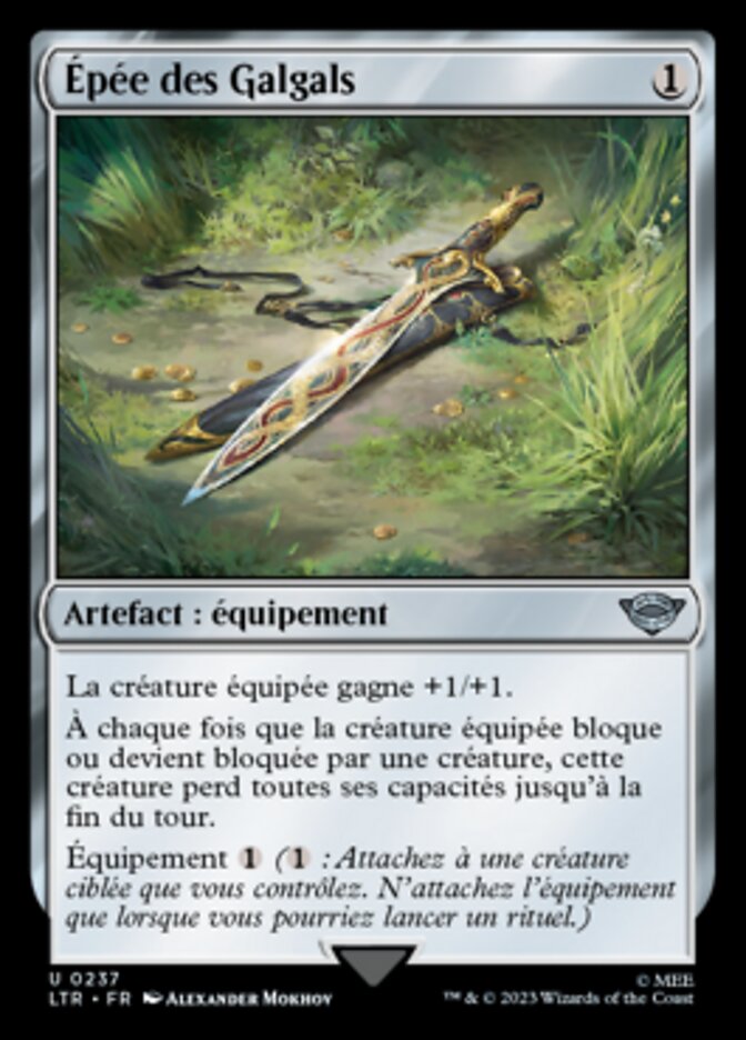 image Épée des Galgals