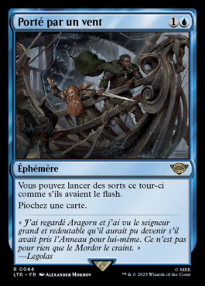 image Porté par un vent