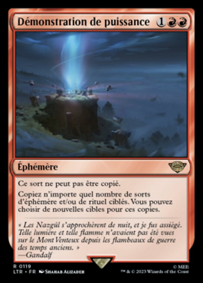 image Démonstration de puissance