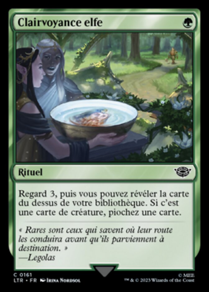 image Clairvoyance elfe