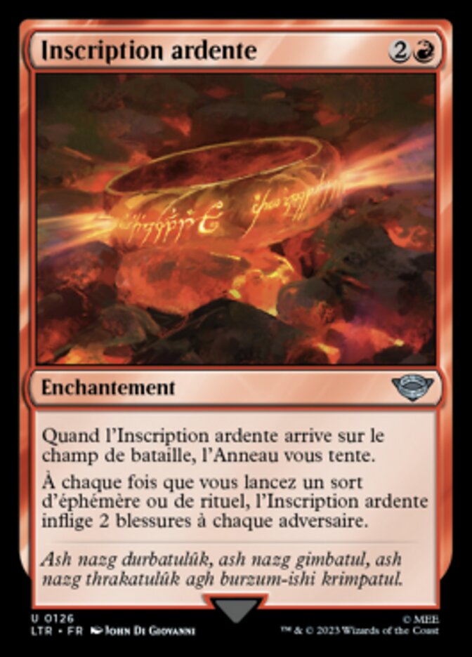 image Inscription ardente