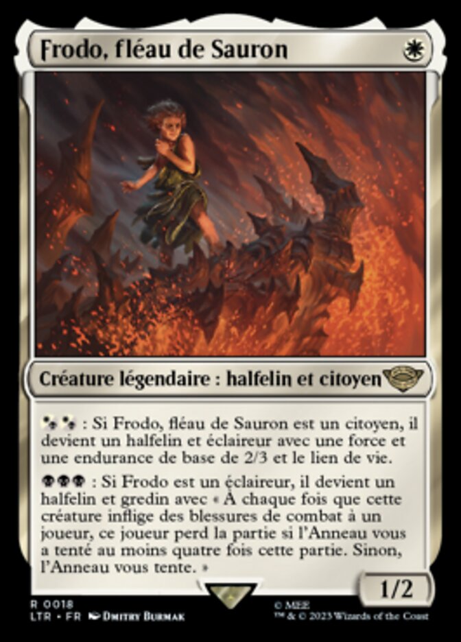 image Frodo, fléau de Sauron
