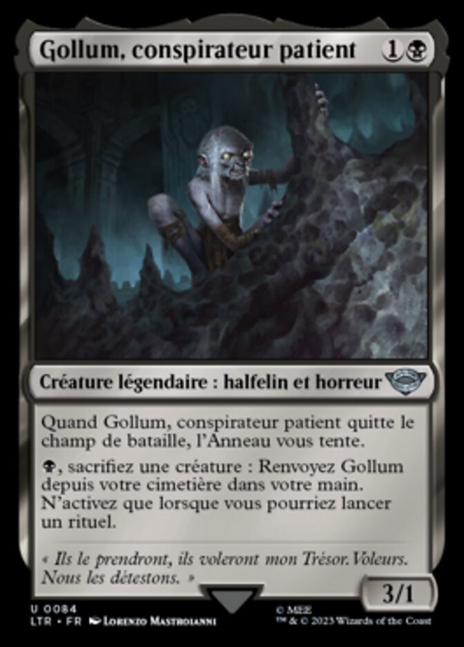image Gollum, conspirateur patient