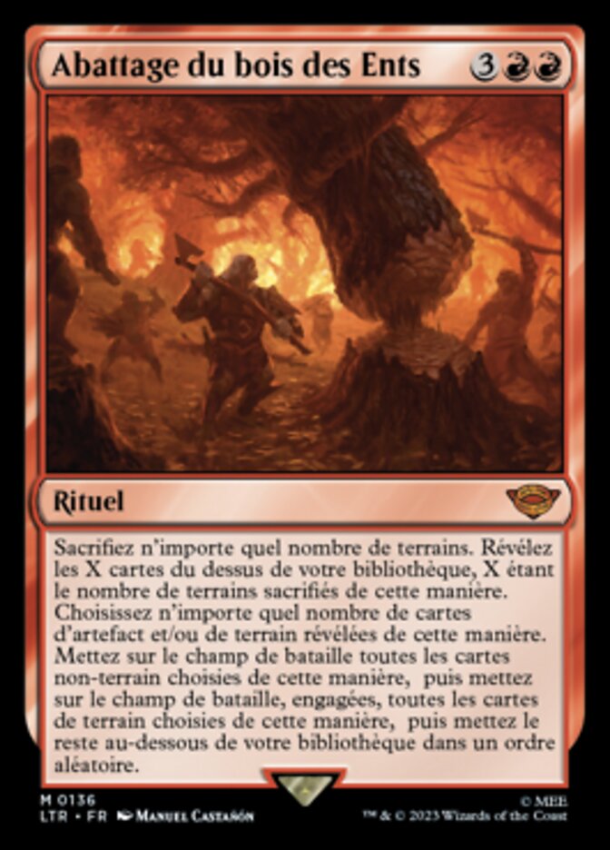 image Abattage du bois des Ents