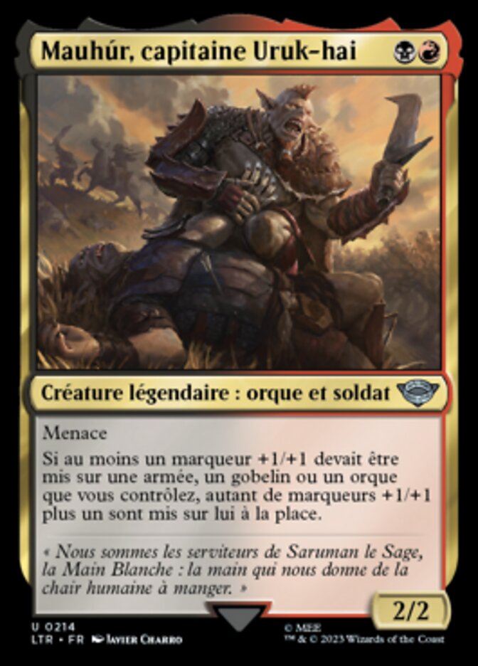 image Mauhúr, capitaine Uruk-hai