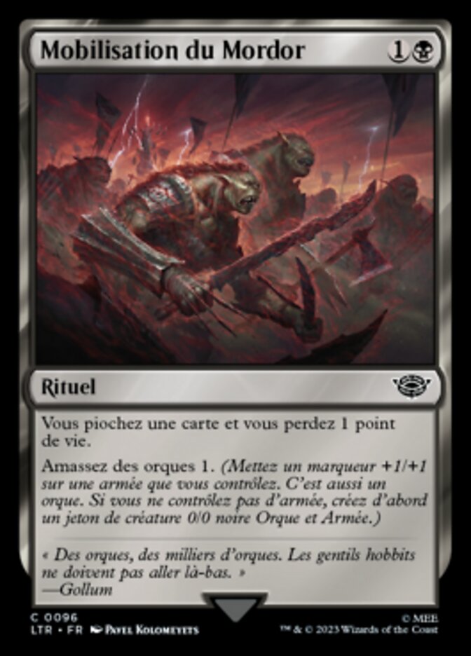 image Mobilisation du Mordor