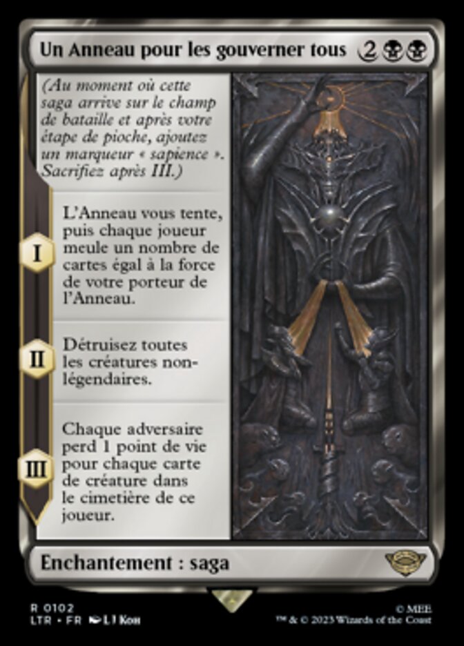 image Un Anneau pour les gouverner tous