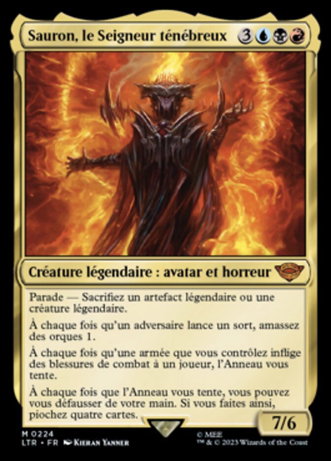 image Sauron, le Seigneur ténébreux