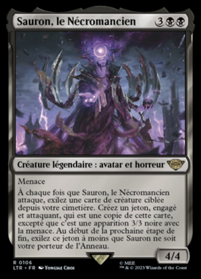 image Sauron, le Nécromancien