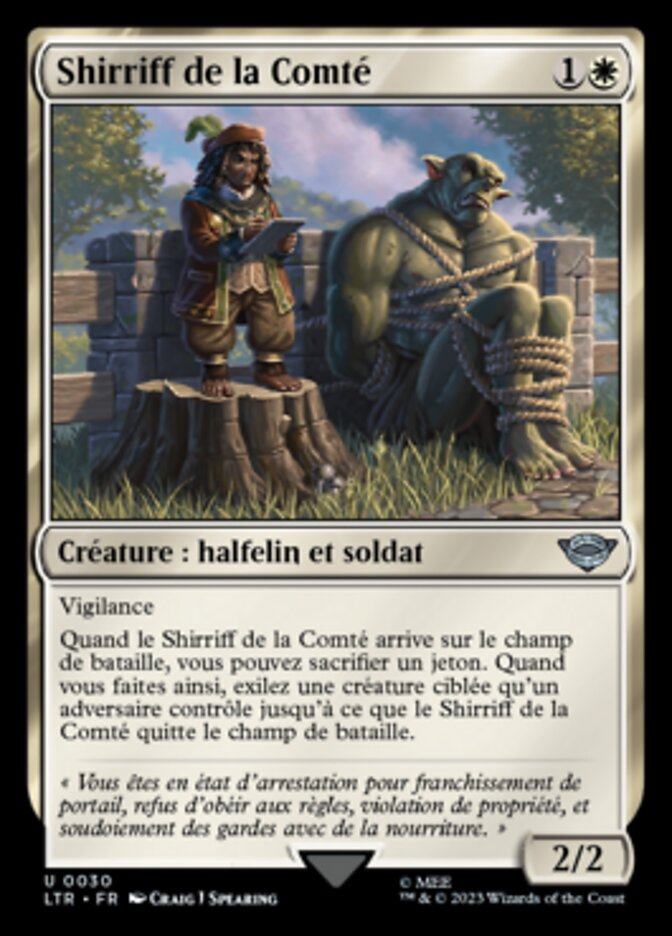 image Shirriff de la Comté