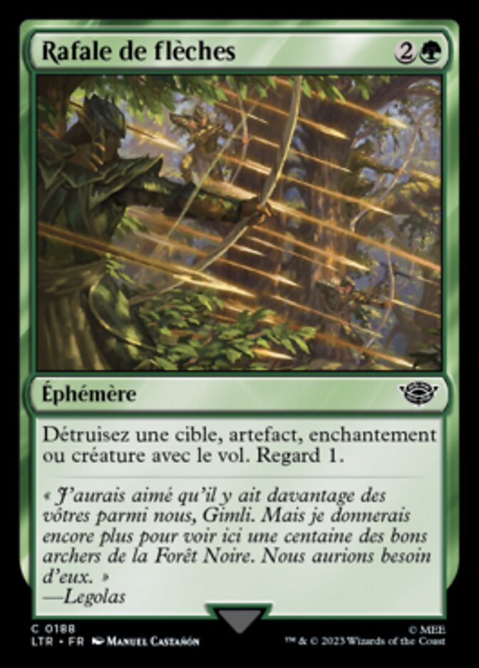 image Rafale de flèches