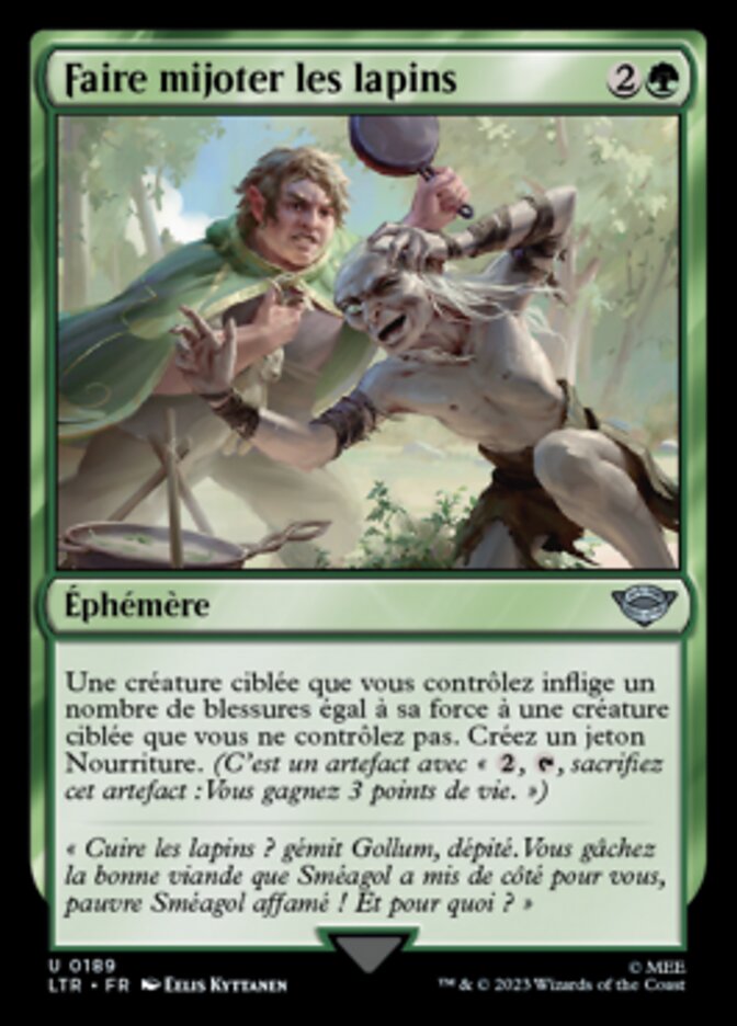 image Faire mijoter les lapins