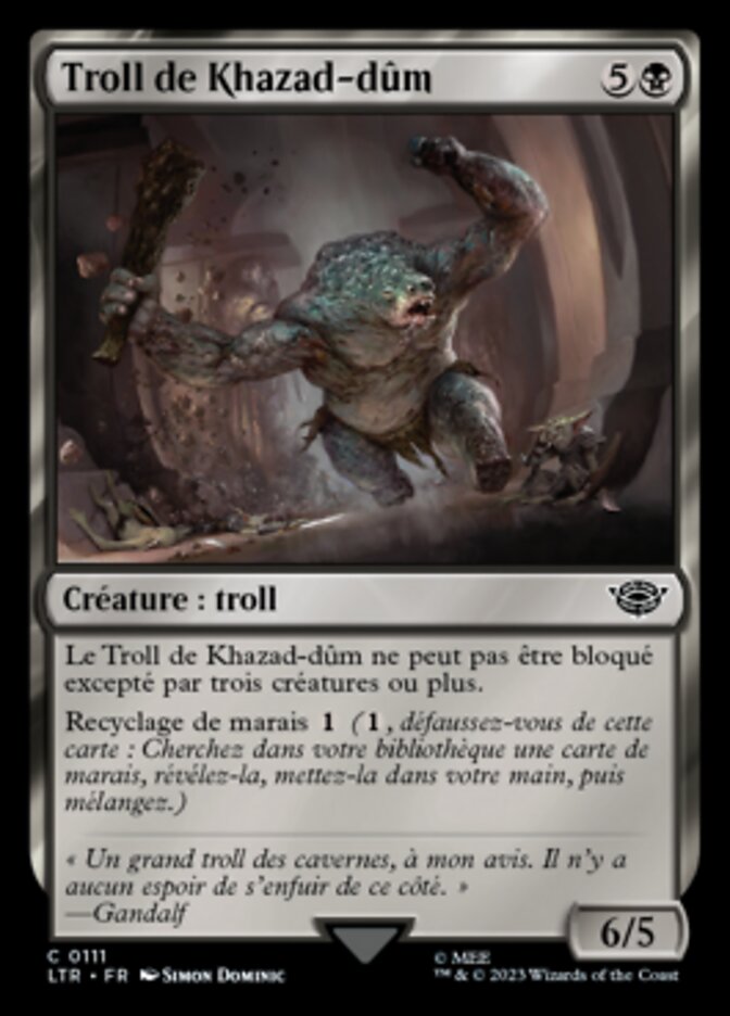 image Troll de Khazad-dûm