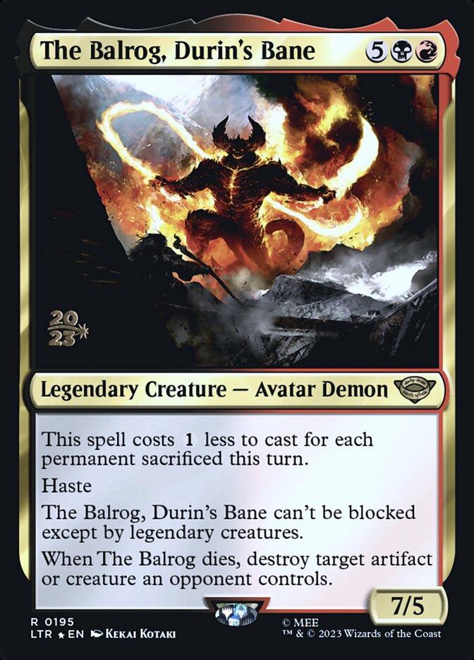image The Balrog, Durin's Bane