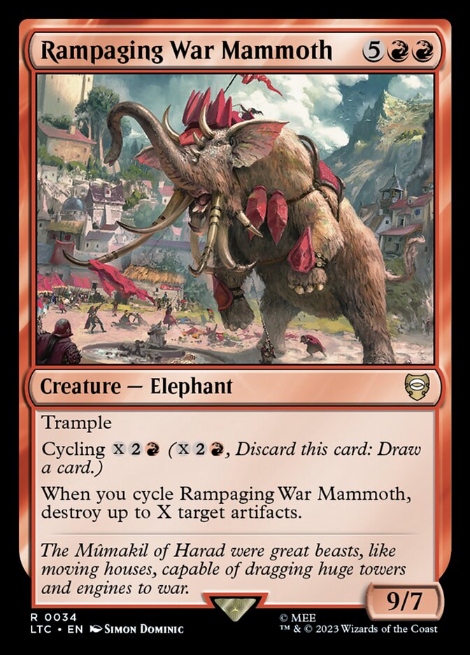 image Rampaging War Mammoth