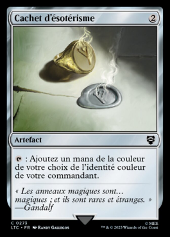 image Cachet d'ésotérisme