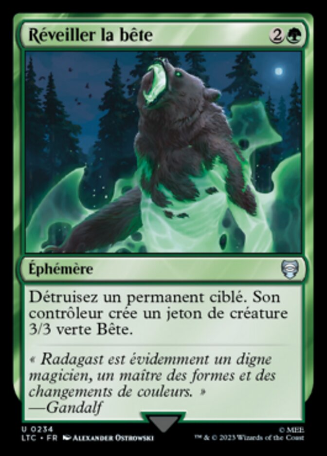 image Réveiller la bête