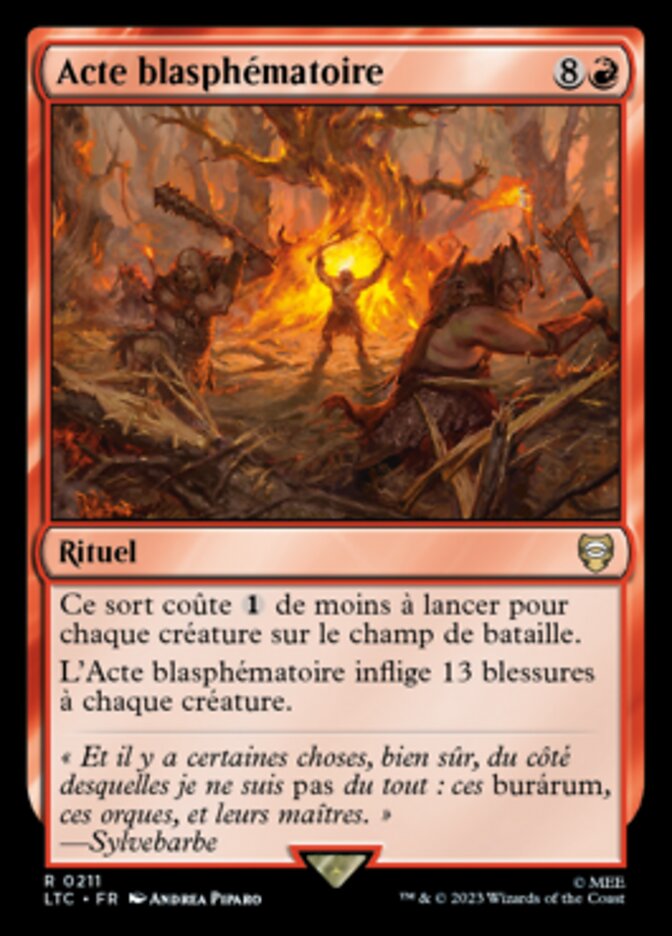 image Acte blasphématoire